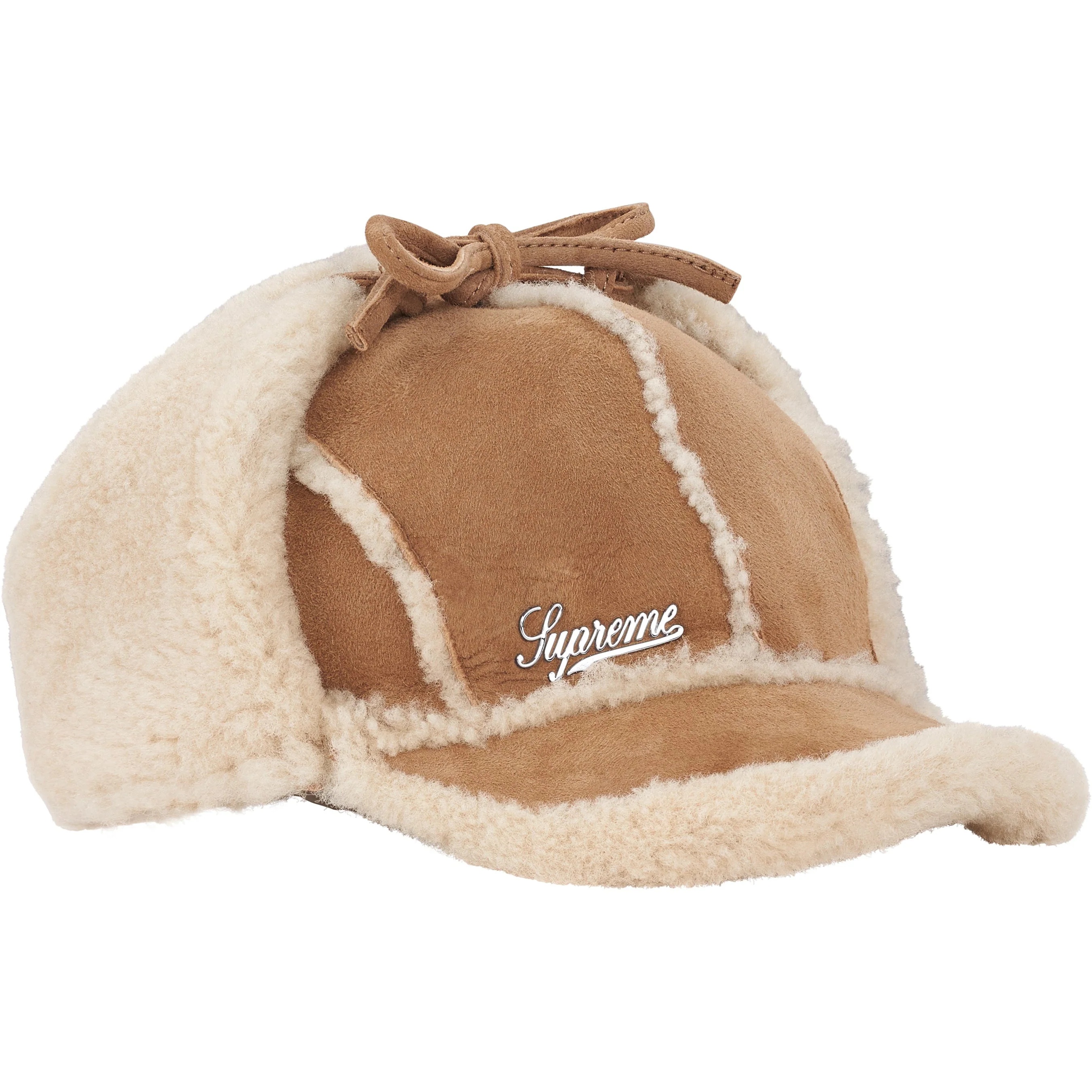 Shearling Lined Earflap Cap view 14